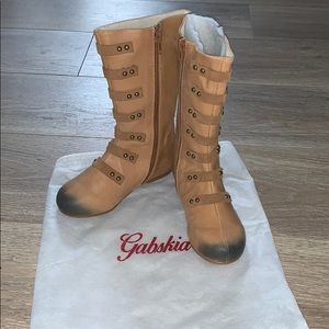 Gabskia Leather boots.sz 12nwob